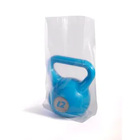 32" x 28" x 48" x 4 mil Clear Eco-Manufactured Plastic Side-Gusseted Bags (Roll of 80)