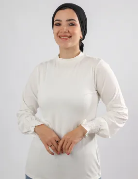 Bishop Basic Undershirt- Off White