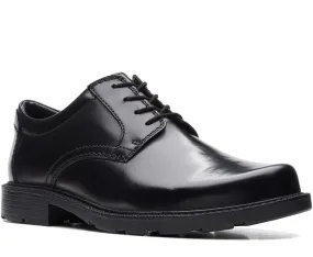 Clarks Kerton Lace Mens Plain Toe Lace Up Shoe