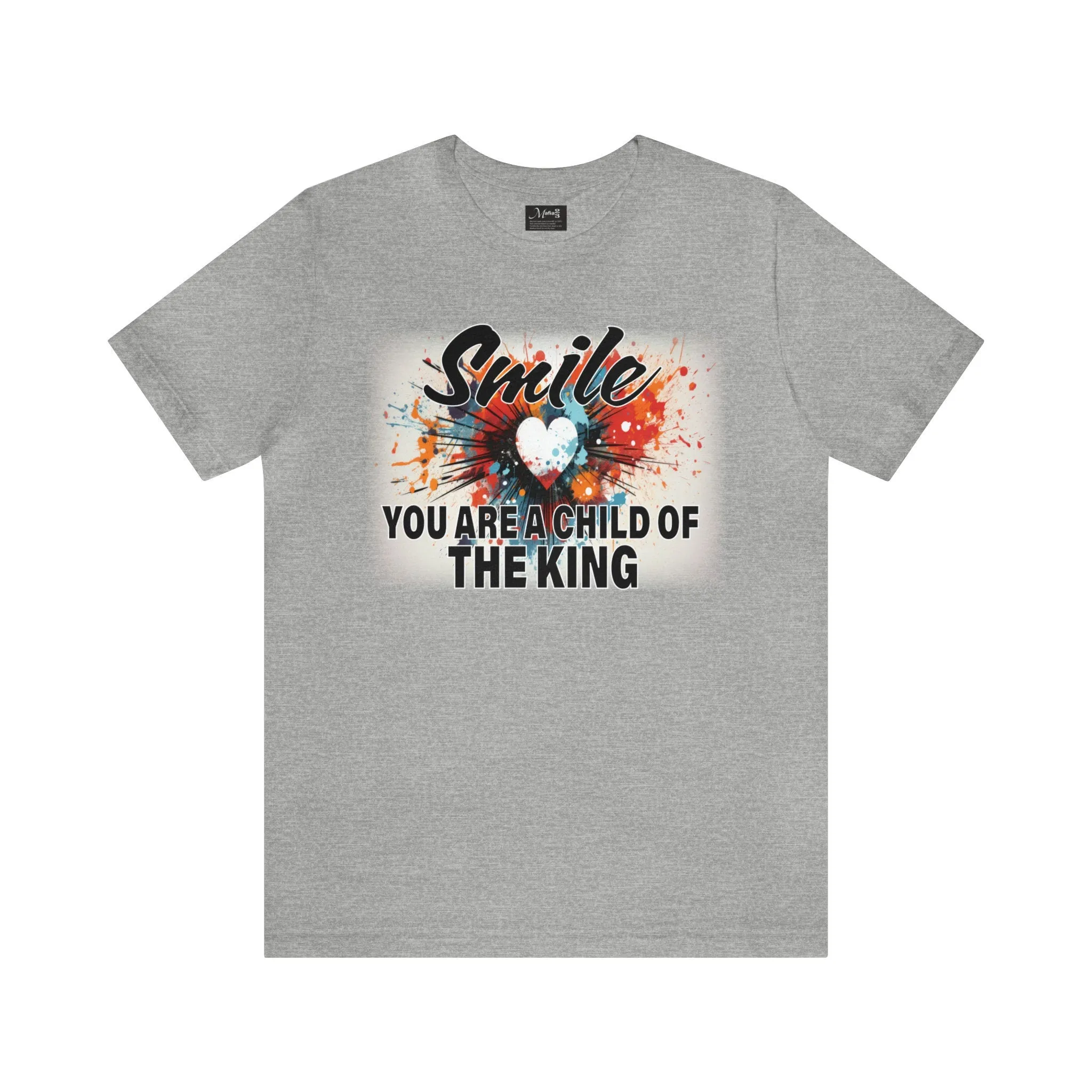 Concert T-shirt Smile child of The King | Inspirational t shirts | Motivational Positive Vibes Shirt | Trendy clothe