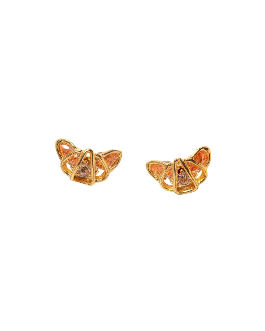Croissant Single Stud Gold