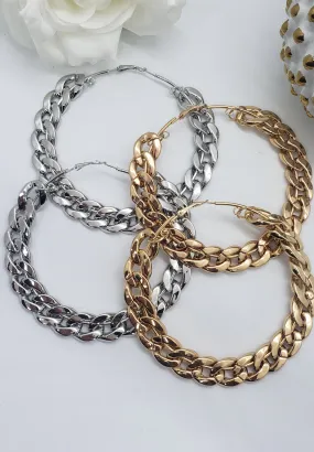 Cuban Link Hoops