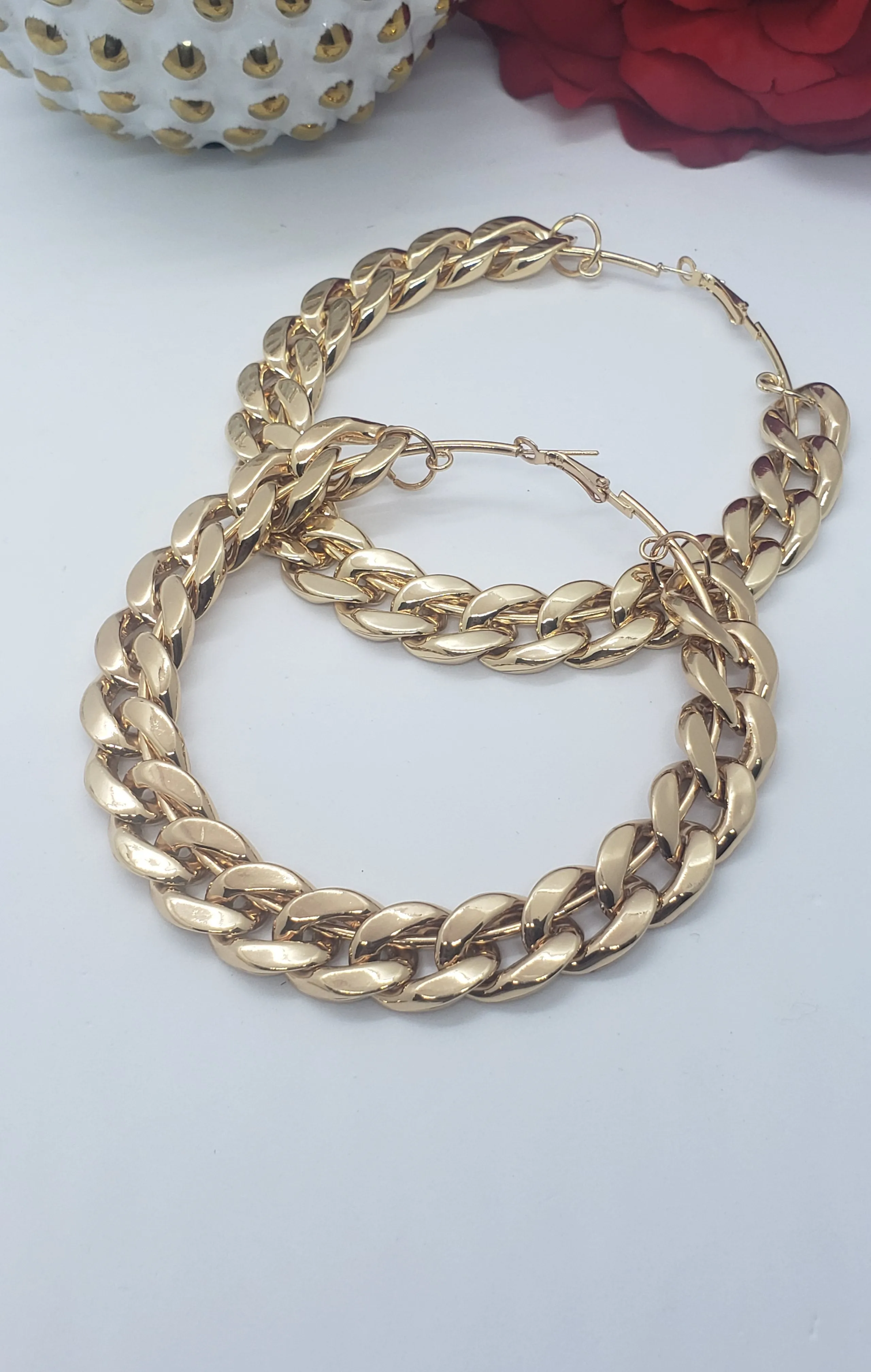 Cuban Link Hoops