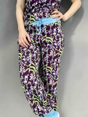 DUNS Adult Baggy Pants - Campanula Gothic Grape