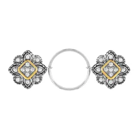 Embrace Fashion Fastener - Silver and Gold