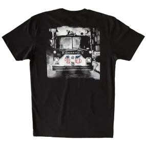 Engine 45 - Black Tee