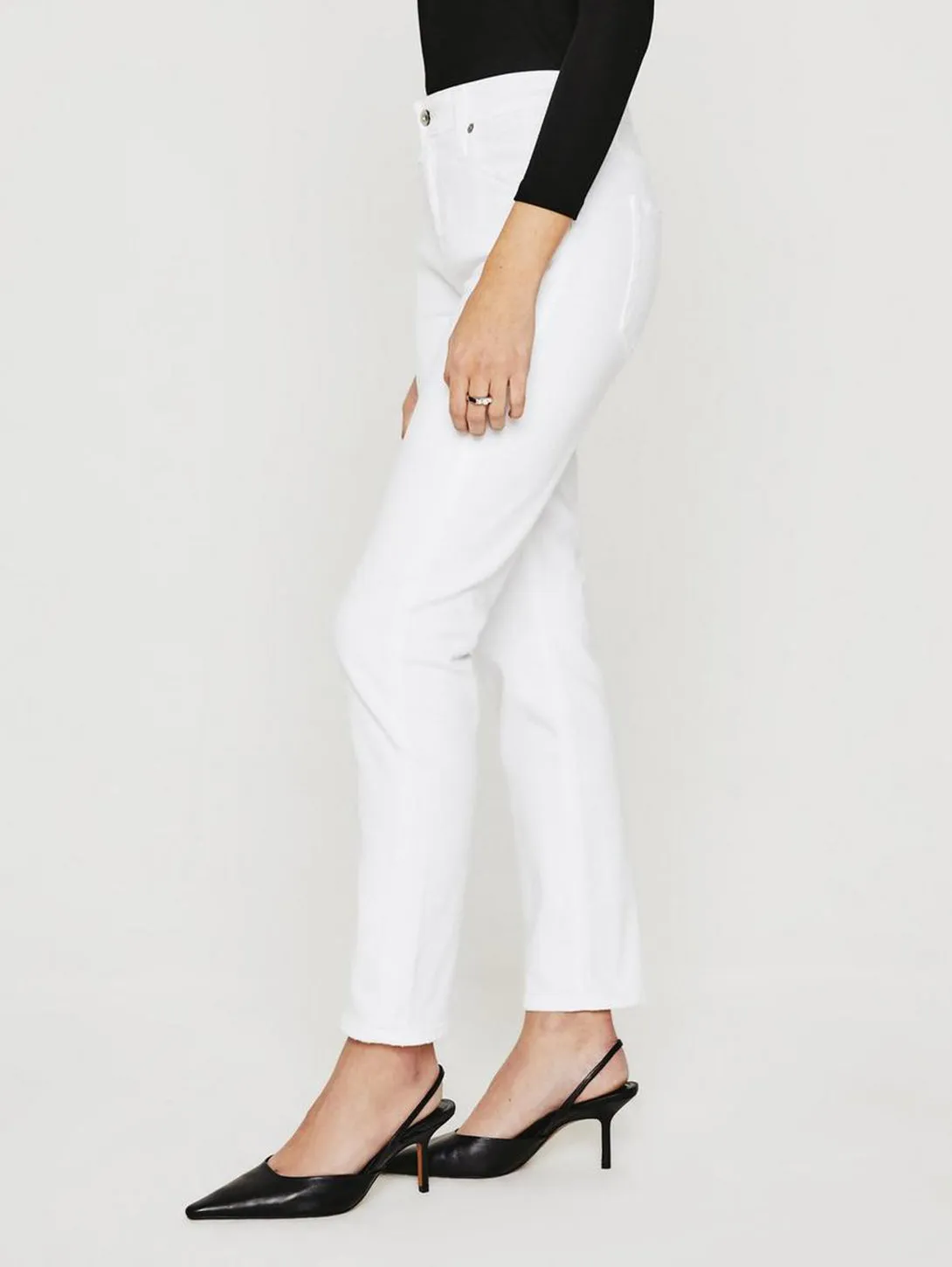 Ex-Boyfriend Slim Straight Jean - 1 Yr White