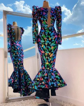 Exuberant Evening Dress