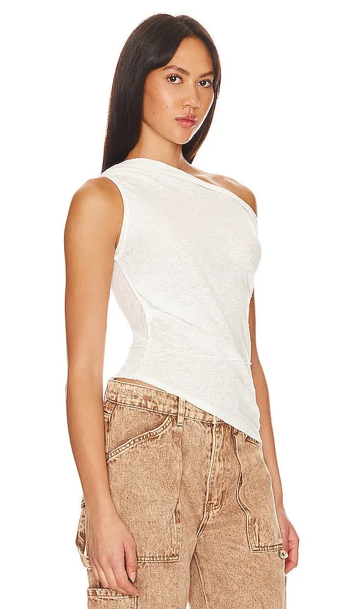 Free People Fall For Me Tee in Ivory