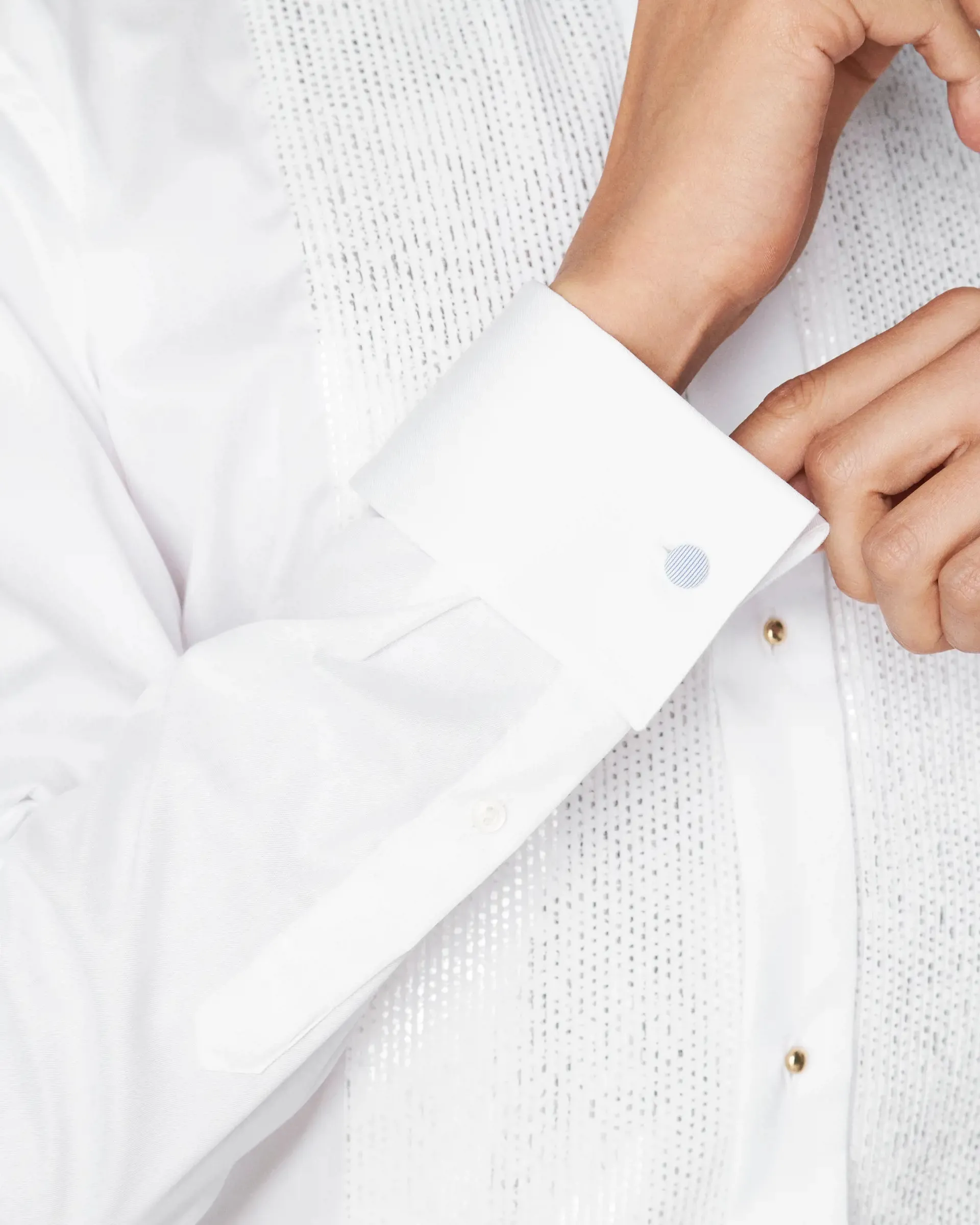 Glimmer Tuxedo Shirt
