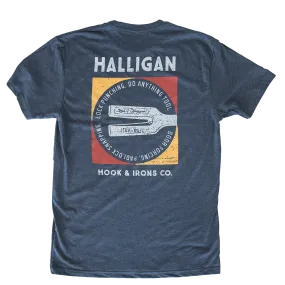 Halligan - Heather Navy Tee