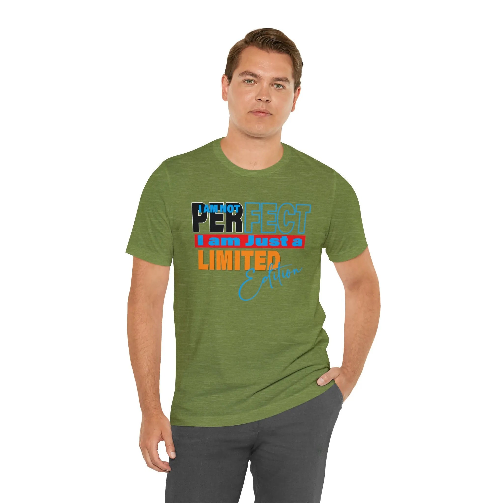 I am not Perfect Limited Edition Sports Gym T-shirt Boxing Outfit amazing tight-fitting Casual Exercise T-shirt