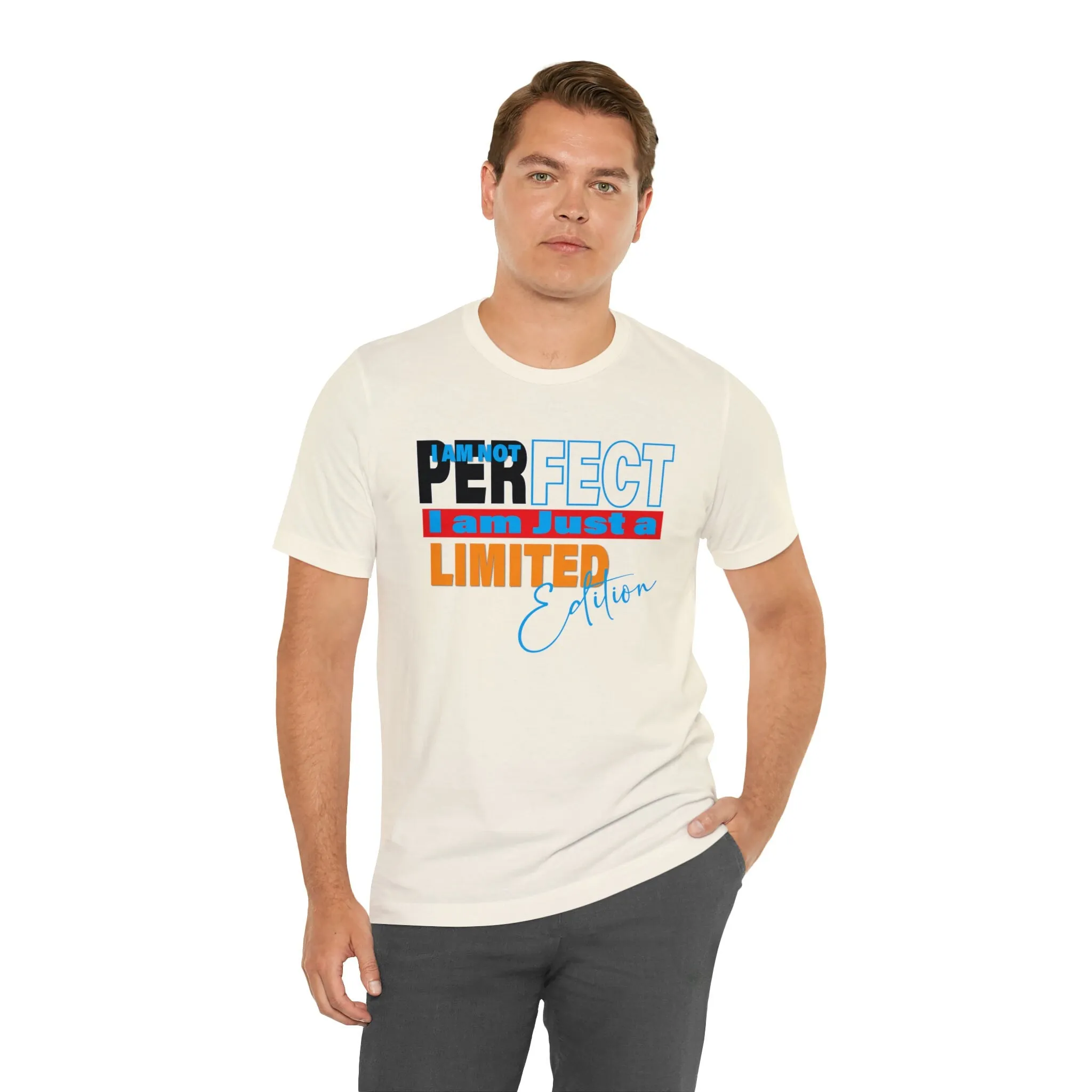 I am not Perfect Limited Edition Sports Gym T-shirt Boxing Outfit amazing tight-fitting Casual Exercise T-shirt
