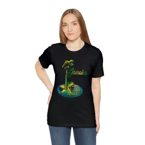 Jamaica Land we Love T shirts | Oversize Men Dress Shirt Big Women Unique Tee | Unisex Slim fit Jersey Short Sleeve Tee