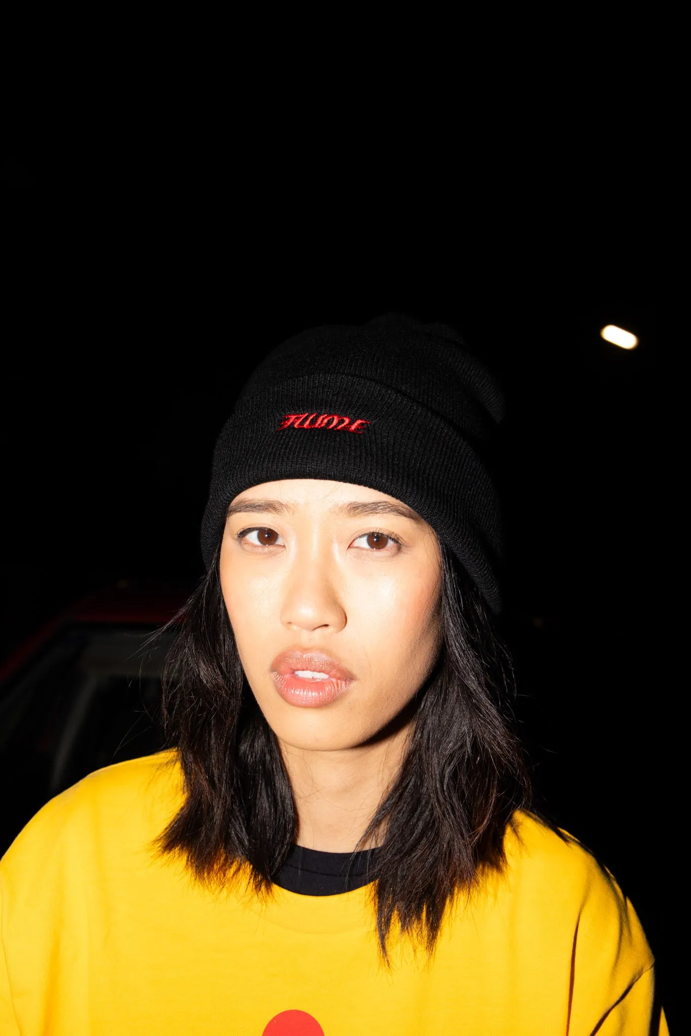 Logo / Black Beanie
