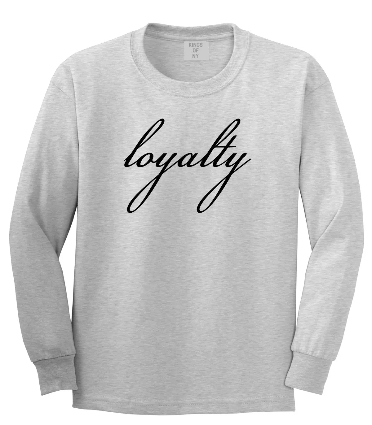 Loyalty Script Long Sleeve T-Shirt