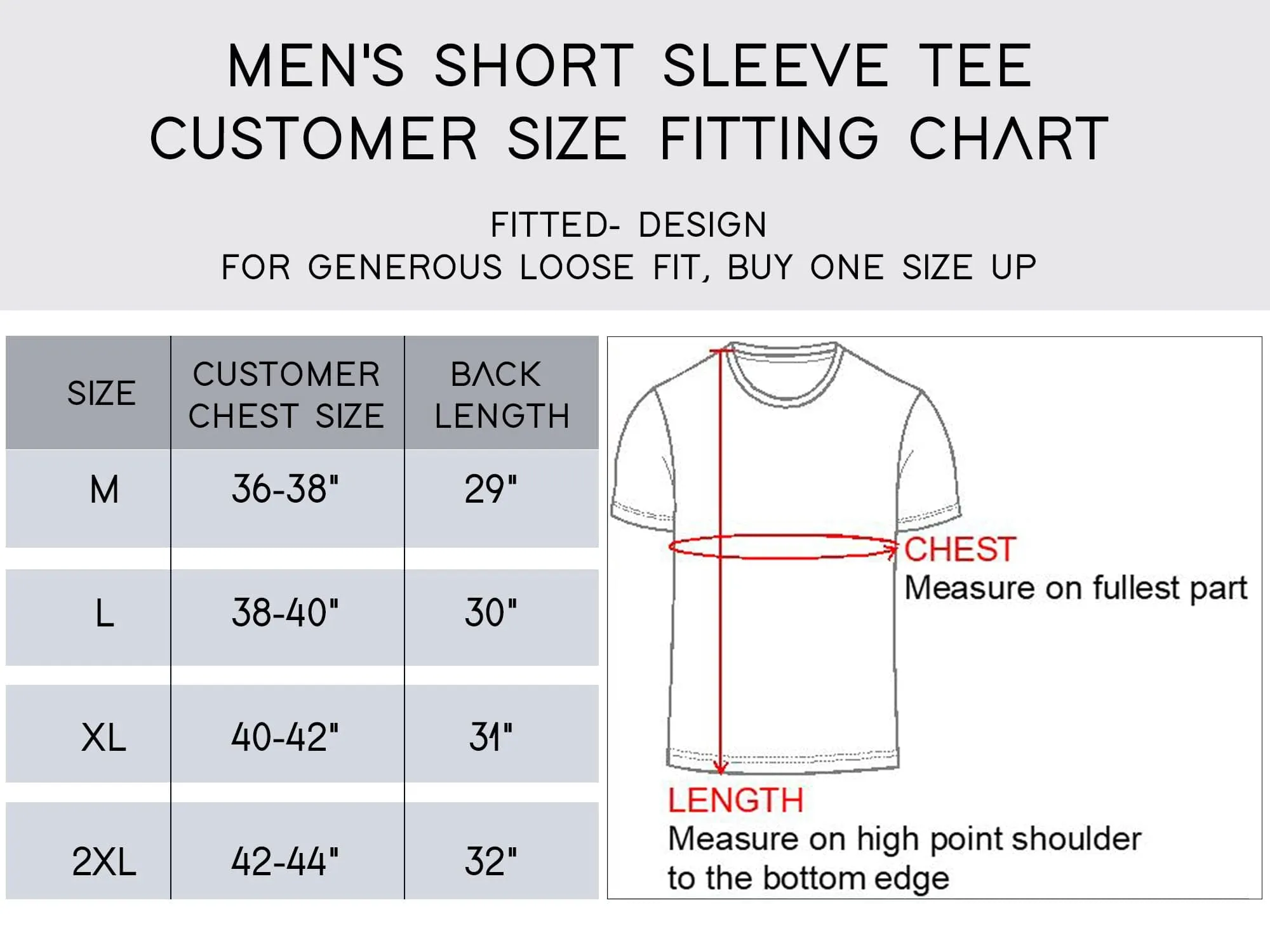 Men's Short Sleeve Crew Neck  Cotton Blend Classic Tee (S-3XL) 8 Pack