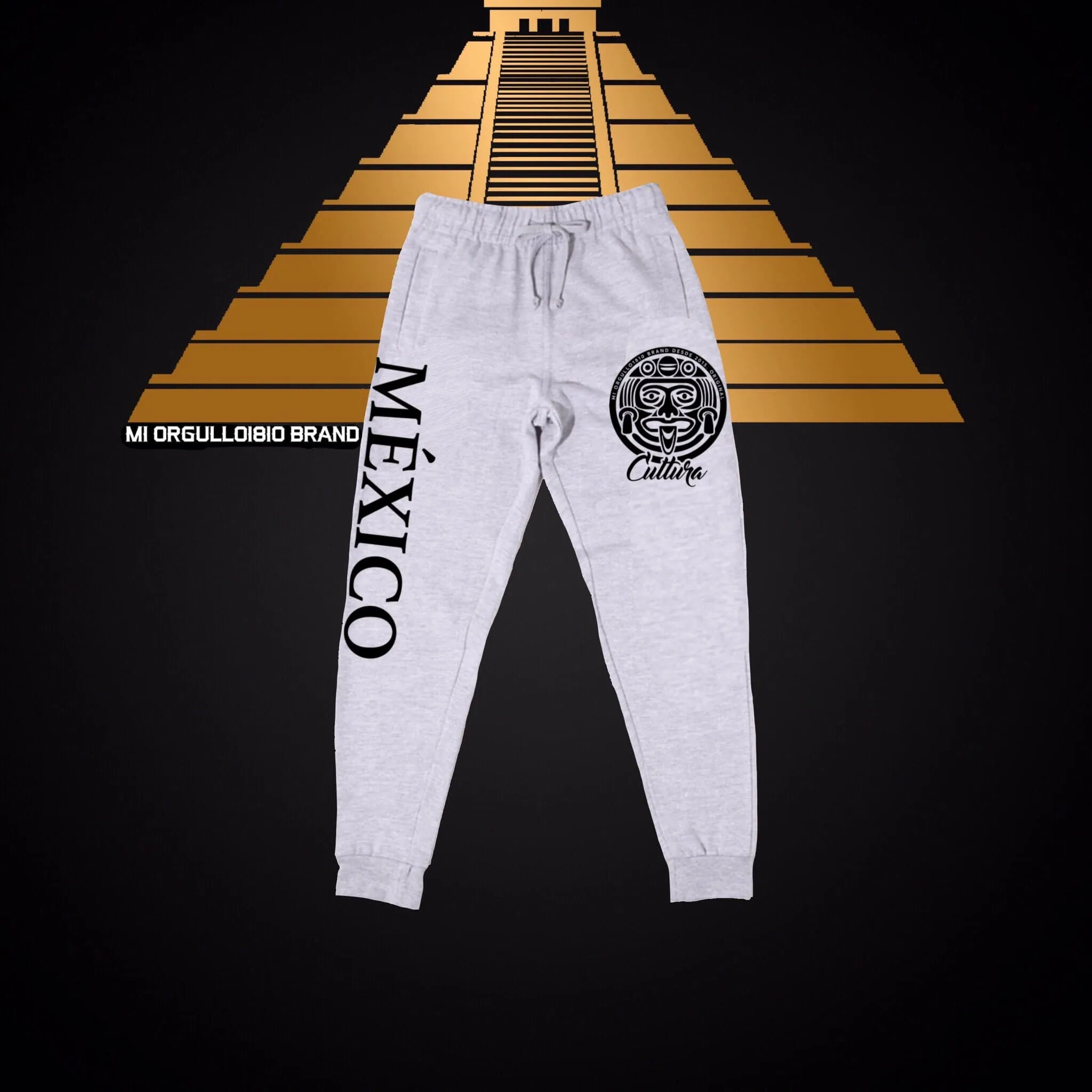 Heather Gray Mi Patria Fleece Jogger Pants - Luxuriously Soft and Comfortable