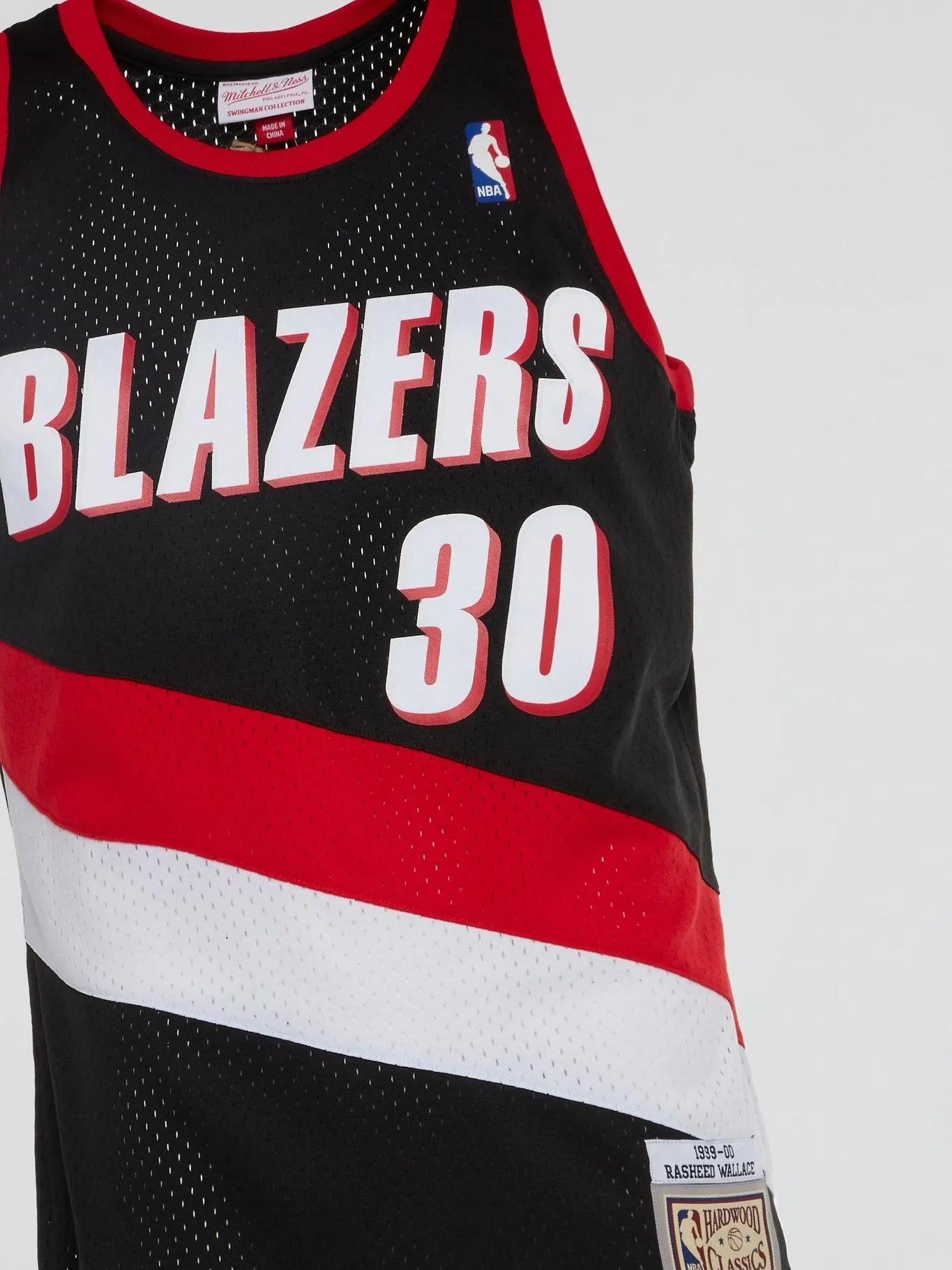 Mitchell and Ness - NBA Swingman Jersey Trail Blazers 99 Rasheed Wallace - Black