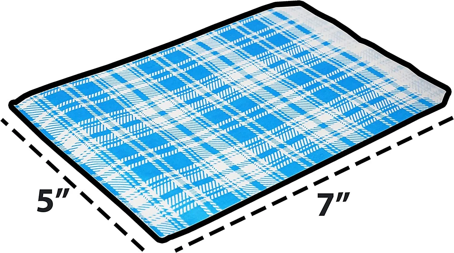 Mixed Plaid Pattern Flat Paper Gift Bags for Retail, Packaging, Party Favors, Merchandise, Crafts, Holidays, Weddings, and more.