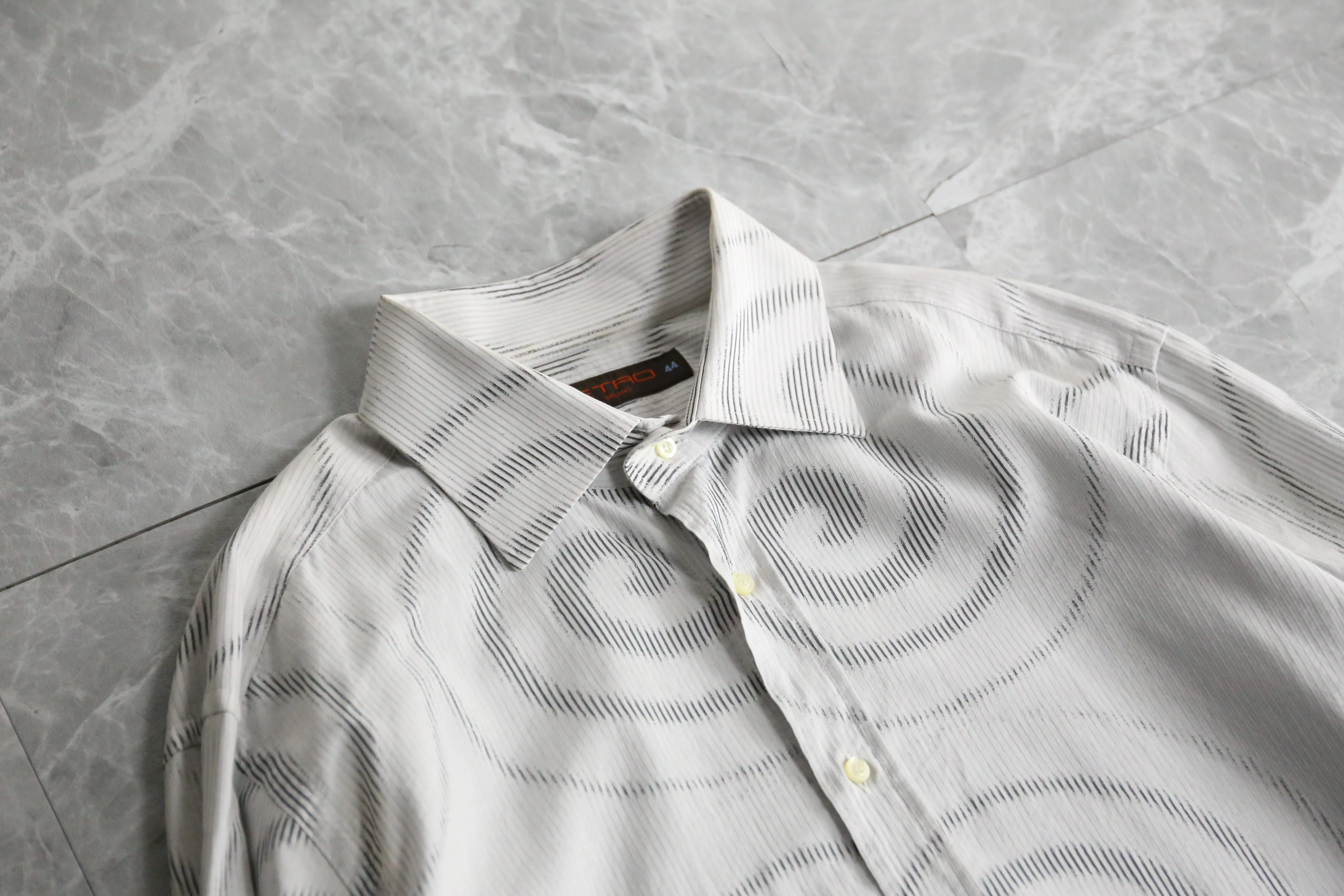 "ETRO" 渦 pattern dress shirts