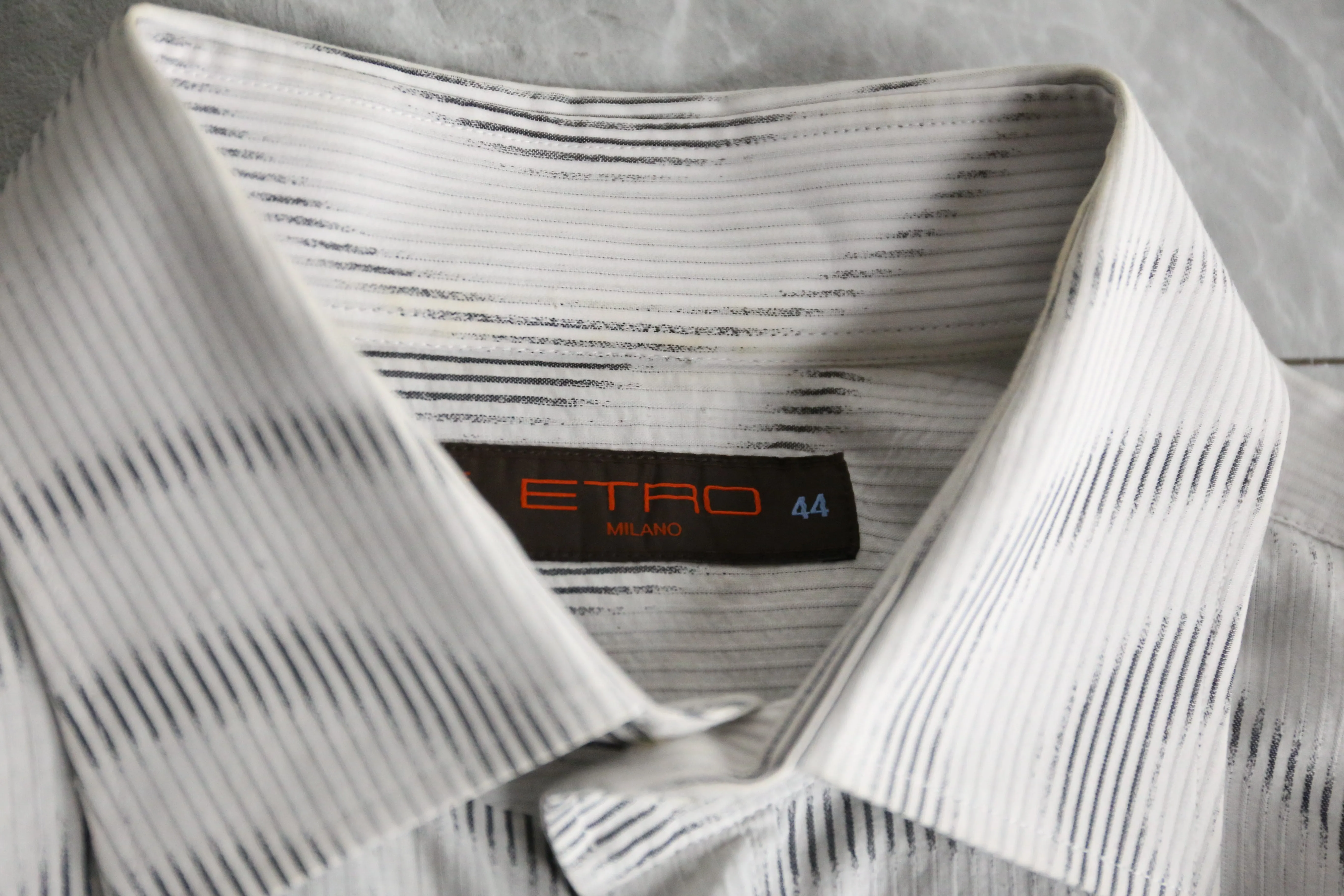 "ETRO" 渦 pattern dress shirts