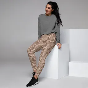 Recursia Contemplative Jaguar Women's Joggers In Pink