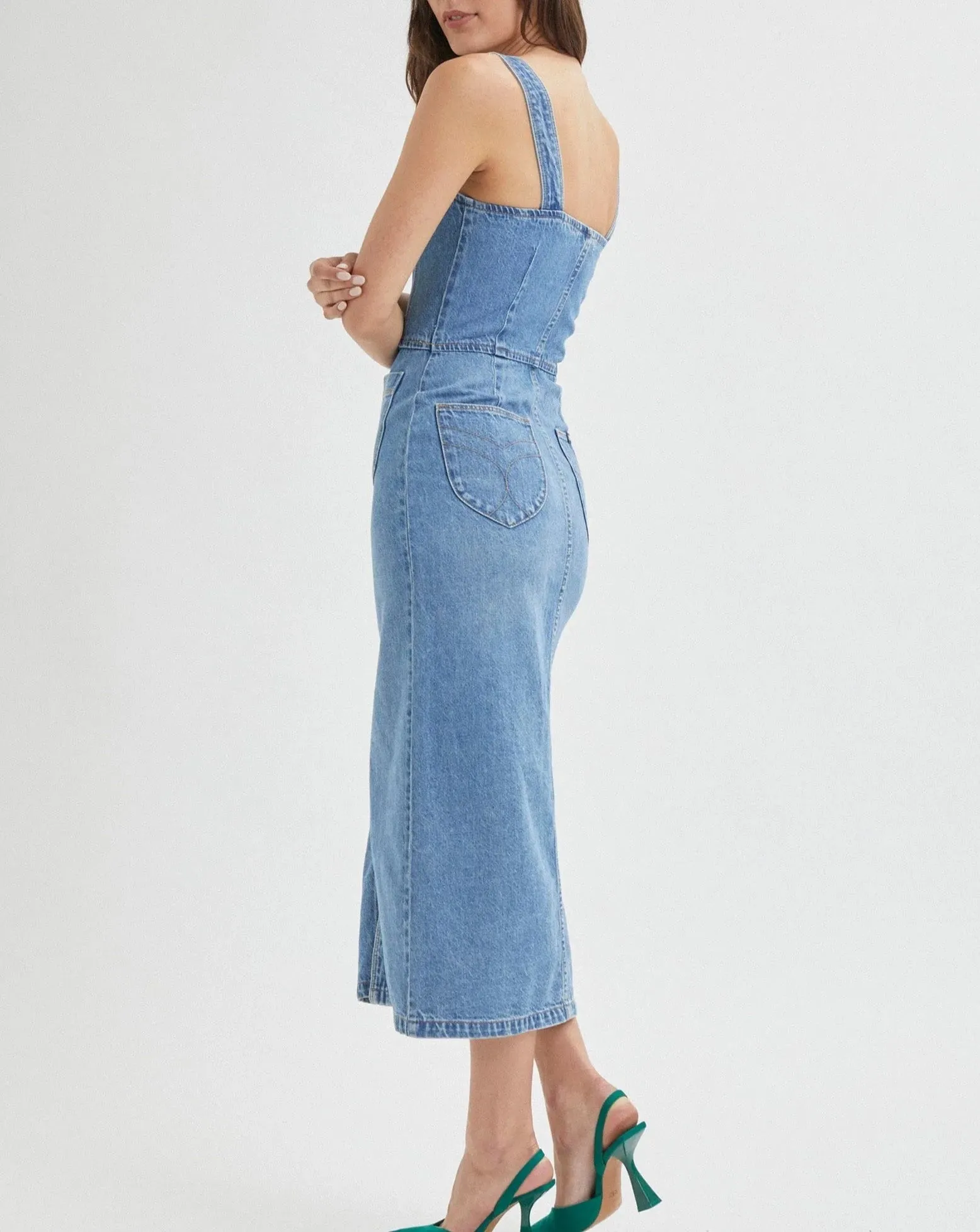 Sailor Dress in Azure