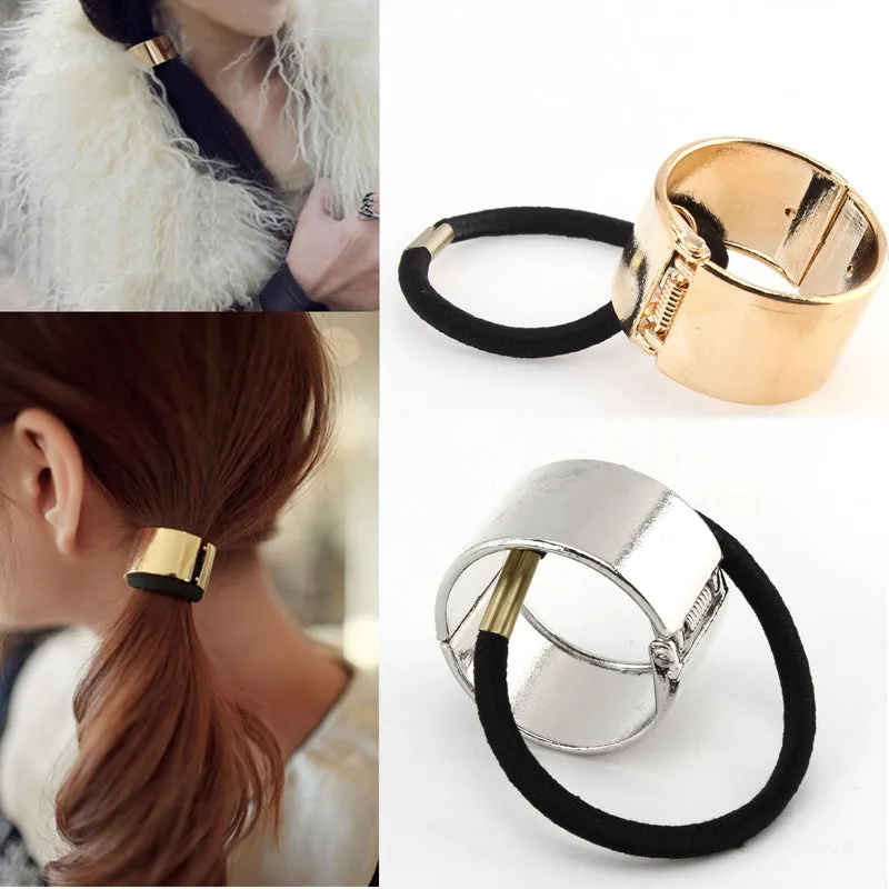 Silver/Gold - Metal Hair Band