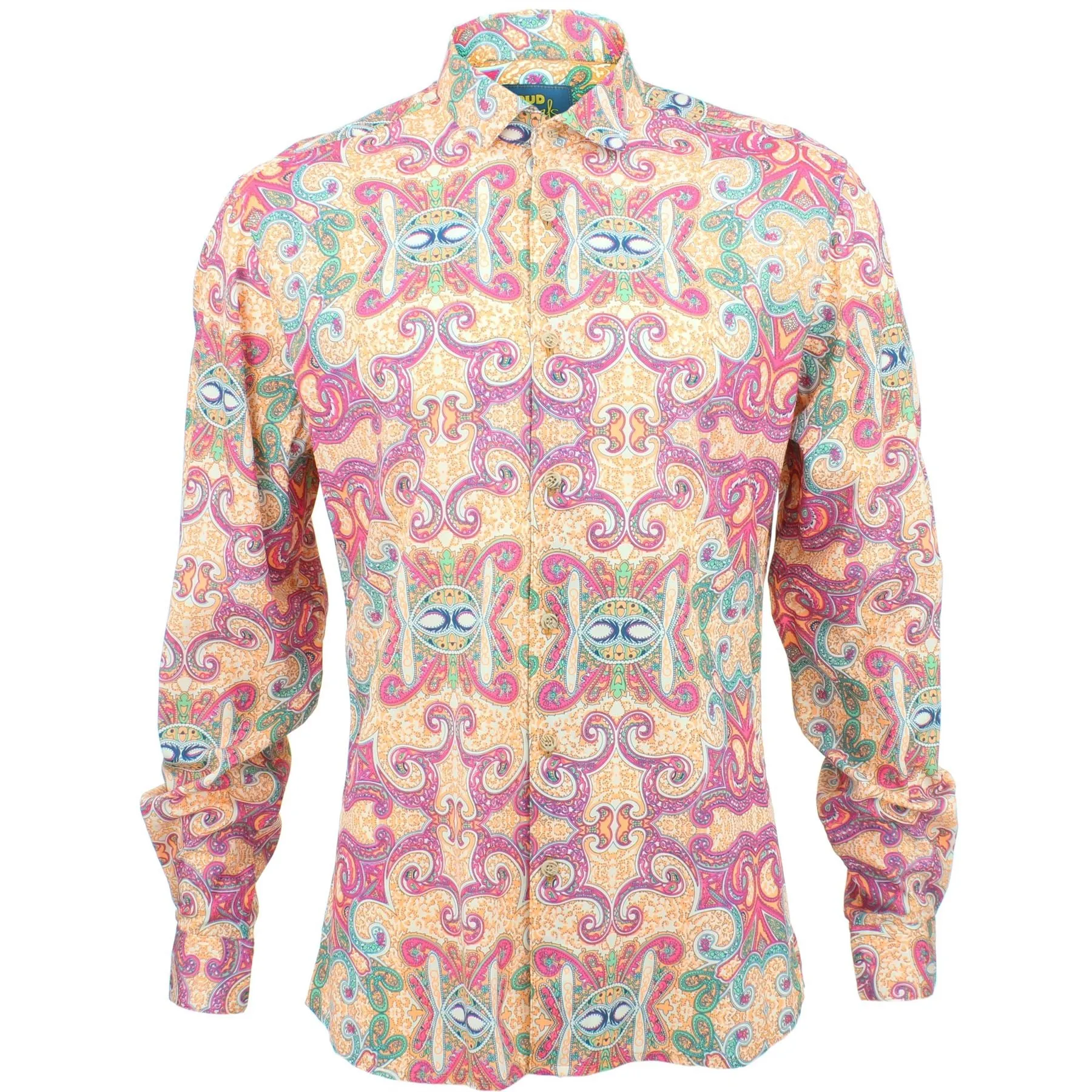 Slim Fit Long Sleeve Shirt - Bohemian