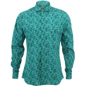 Slim Fit Long Sleeve Shirt - Ditzy Floral
