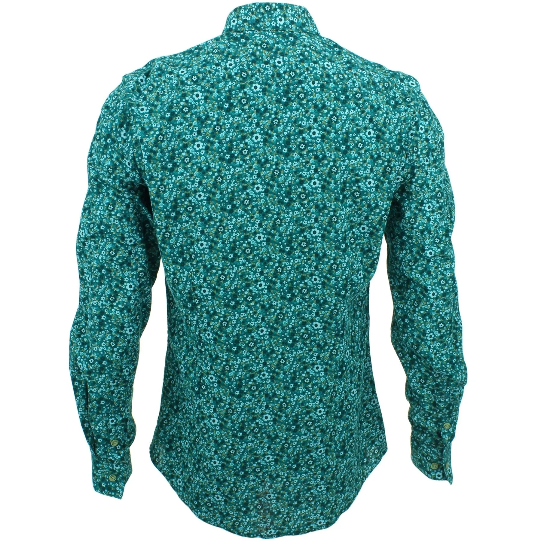 Slim Fit Long Sleeve Shirt - Ditzy Floral