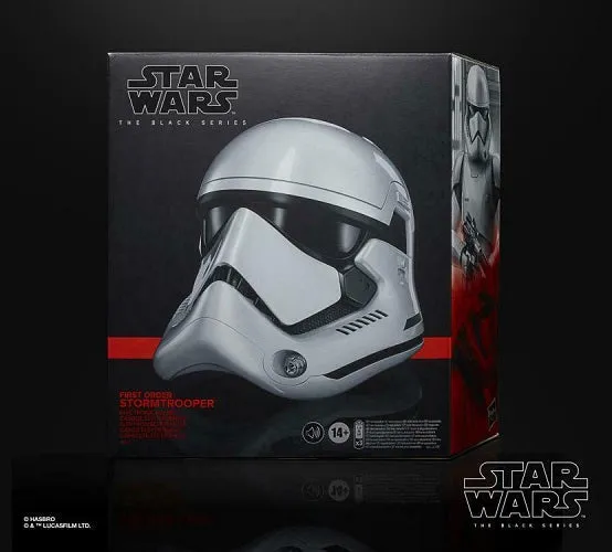 Star Wars The Black Series First Order Stormtrooper Premium Electronic Helmet