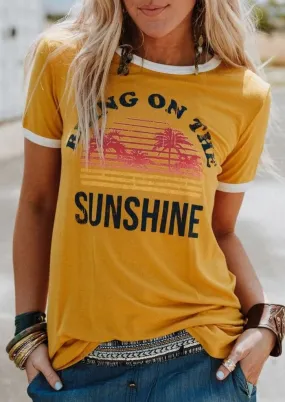 Stylish Women’s Summer Short Sleeve T-Shirts - Comfortable & Trendy
