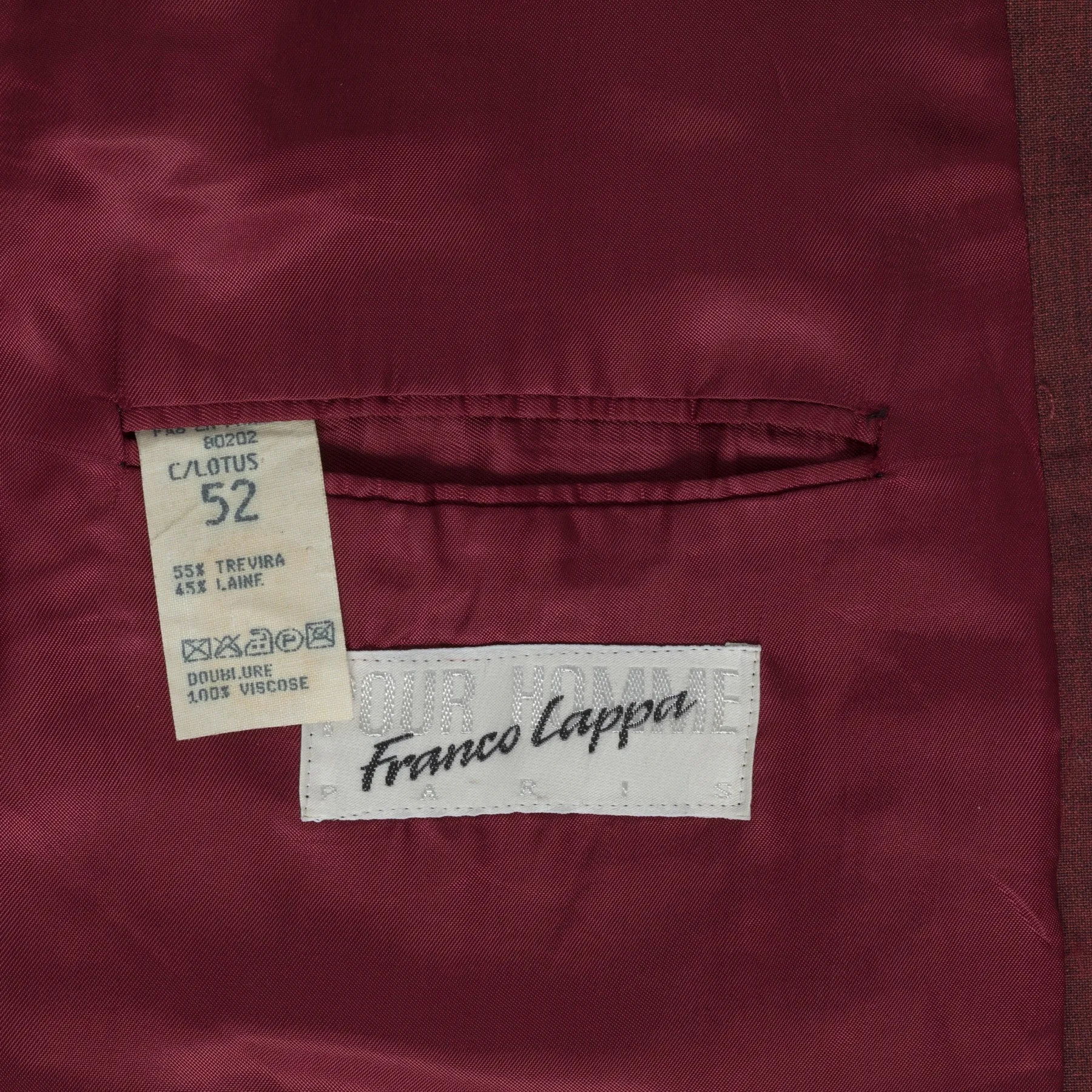 Trevira Basket Weave Linen Blend Regency Jacket