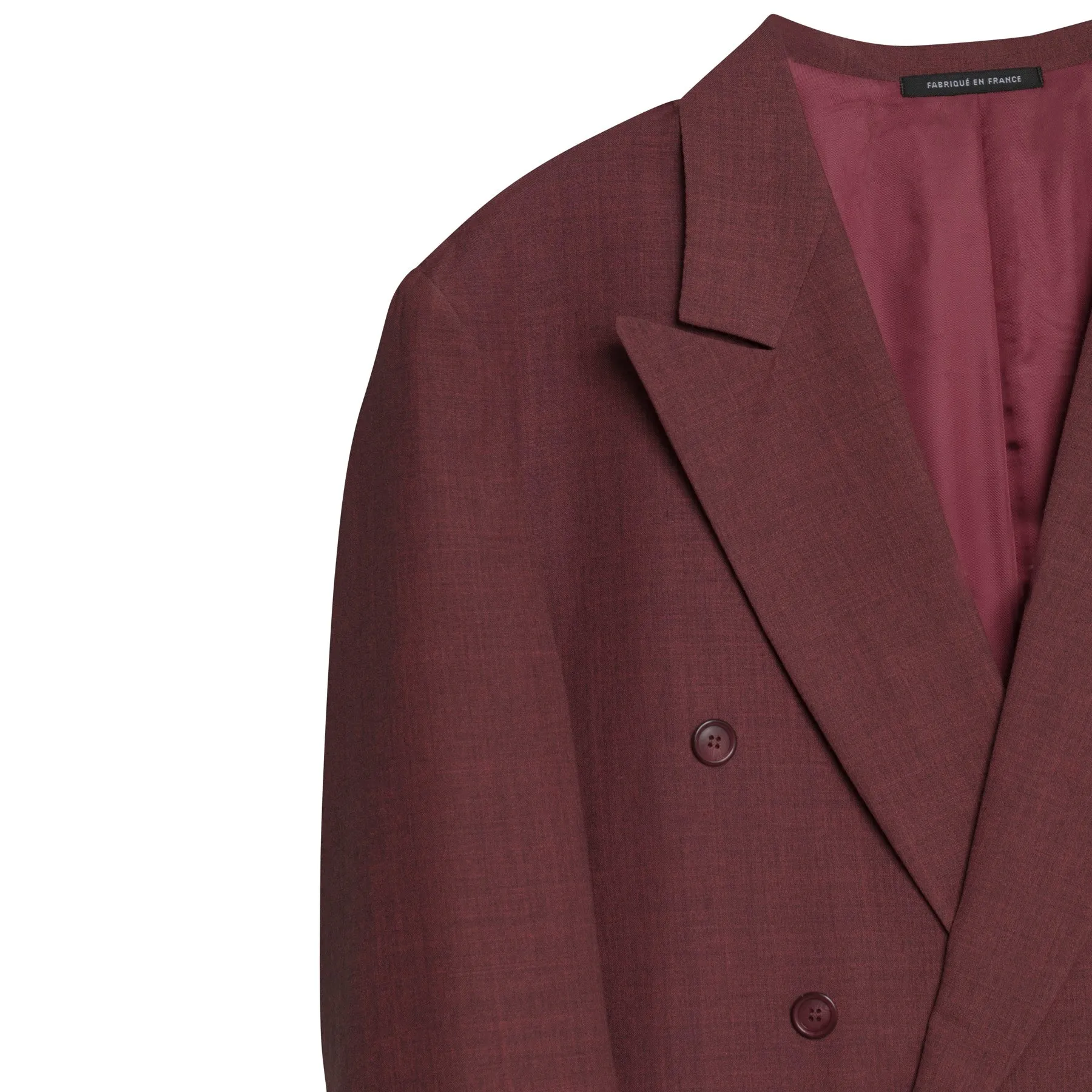 Trevira Basket Weave Linen Blend Regency Jacket
