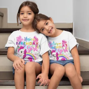 Unicorn Birthday Party Shirts,  birthday shirts for family