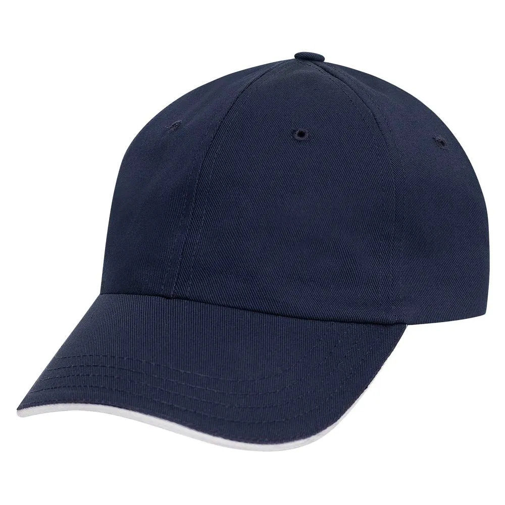 Unstructured Cap w/Sandwich Visor