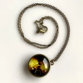 Voyager Golden Record Double-Sided Necklace